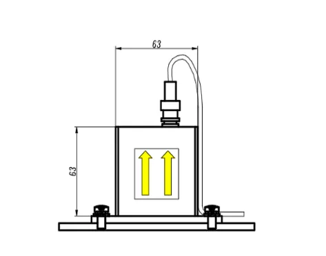 აქსელერომეტრი (ერთღერძიანი) JMCZ-2081 სურათი 6